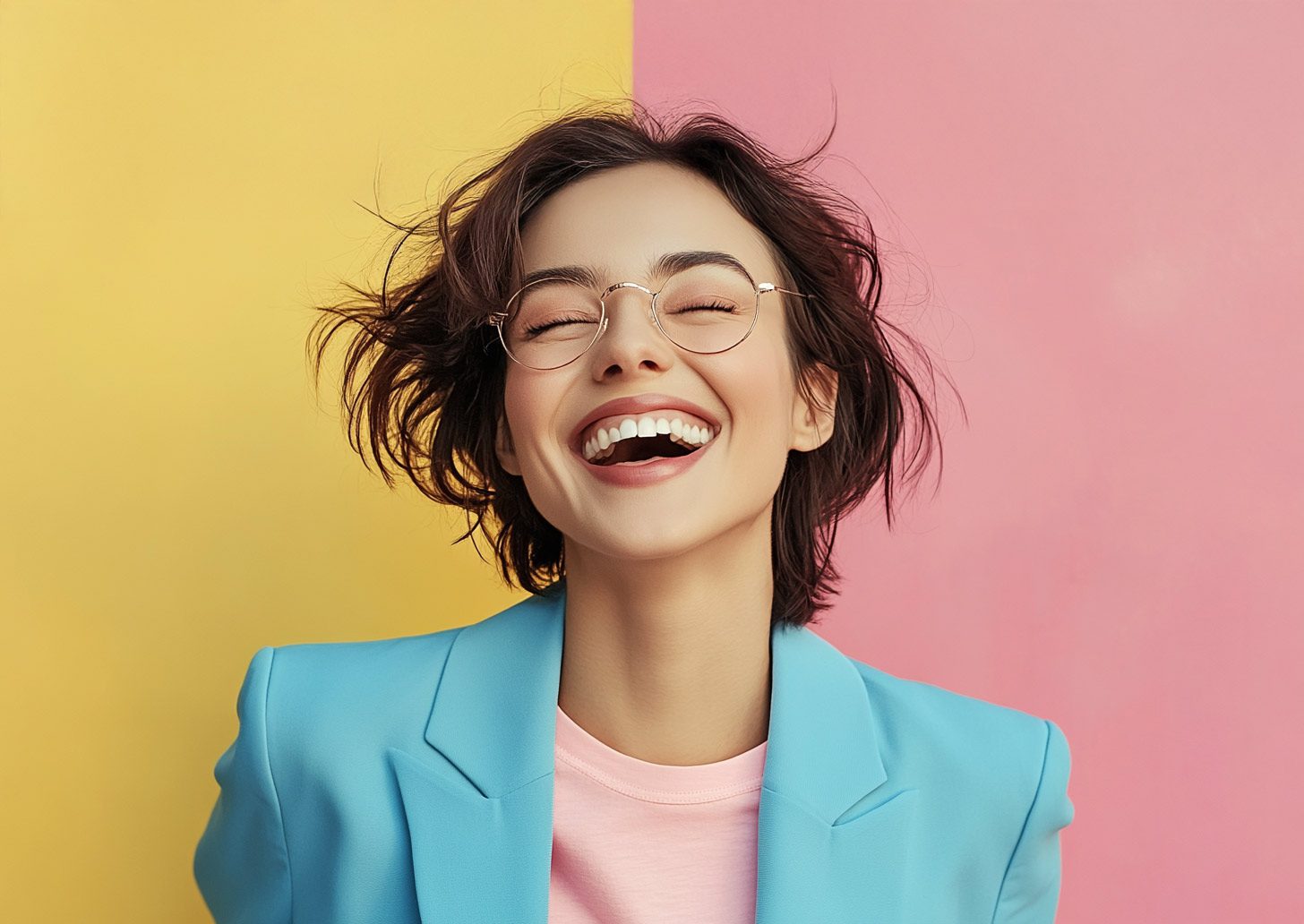 woman-laughing